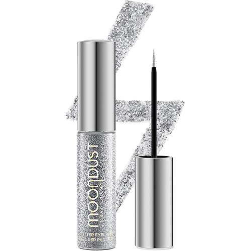 URBAN DECAY Moondust Liquid Glitter Eyeliner – Longwear Sparkle Liner & Eyeshadow Topper - Quick-Drying, Water-Based Formula – Buildable Shimmer Shades - Vegan Formula