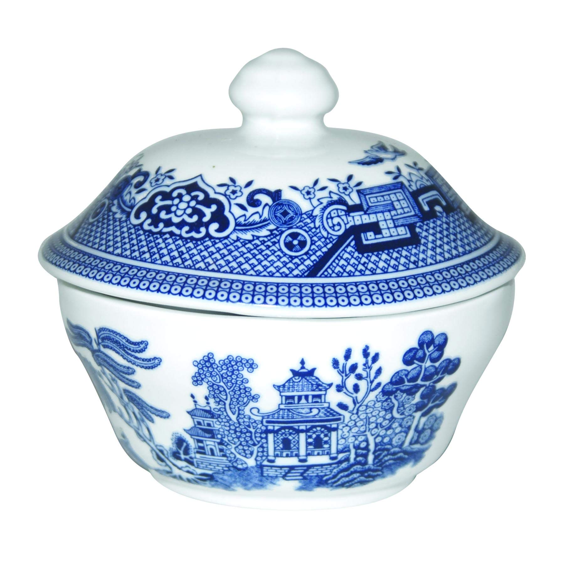 Churchill Fine China sucrier couvert faïence 5.5