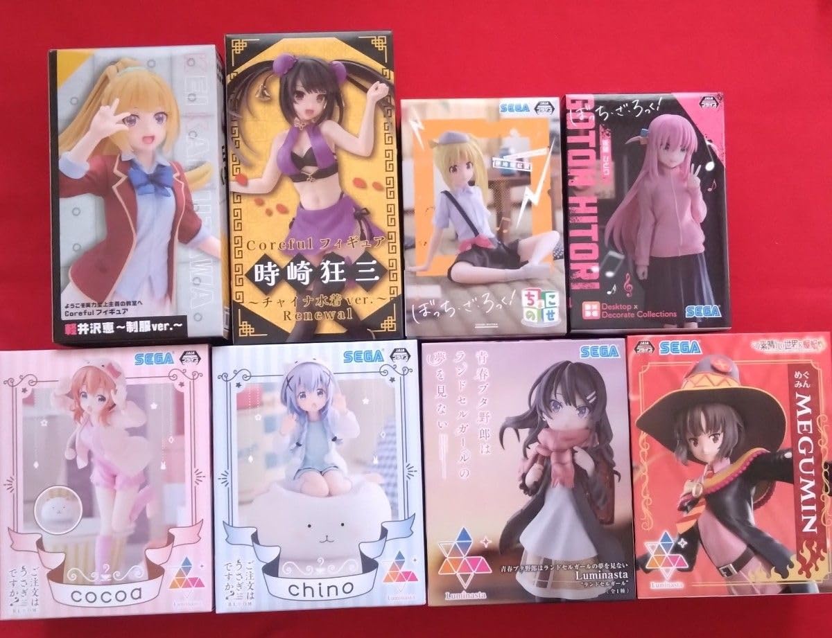 艦これ ごちうさ アイマス プライズフィギュア まとめ売り Amazon | プライズフィギュア まとめ売り ぼざろ このすば ごちうさ 等