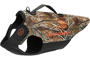 Carhartt Dog Camo Neoprene Adjustable Hunting Vest Waterproof Chest Protection