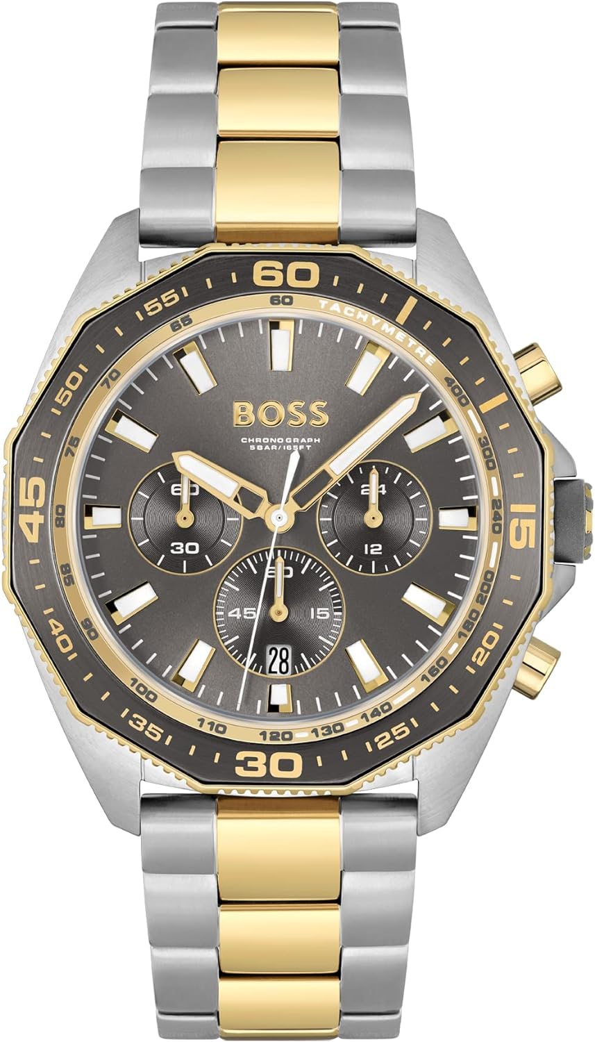 BOSS Energy Analog Gray Dial Mens Watch-1513974 (B0BHJDCGJR) Amazon Price History, Amazon Price Tracker