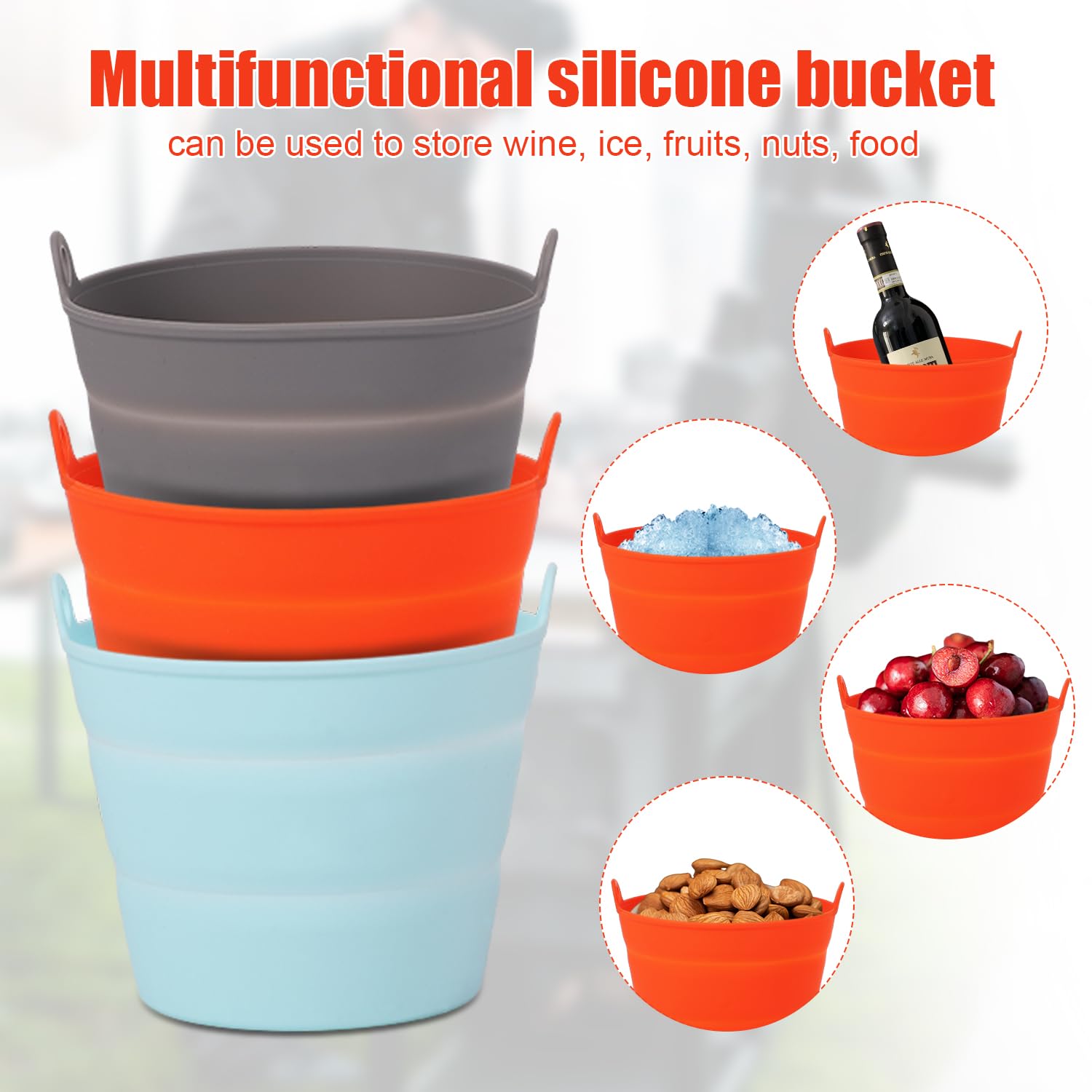 2 Sacchetti Per Grasso In Silicone Riutilizzabili | Per Griglie Traeger E Pit Boss | Antigoccia