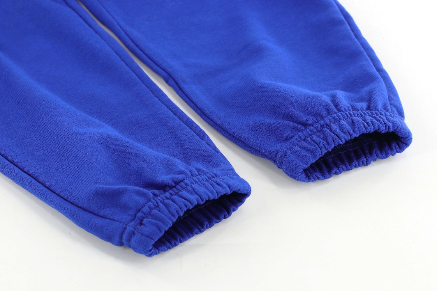 Kids Unisex Cotton Sweatpants Drawstring Plain Jogger Pants for Boys or Girls Age 5-12 Years - Image 5