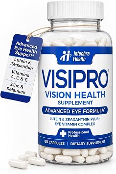 Eye Health Vitamins | Daily Vision Support - Lutein & Zeaxanthin | 60 Caps