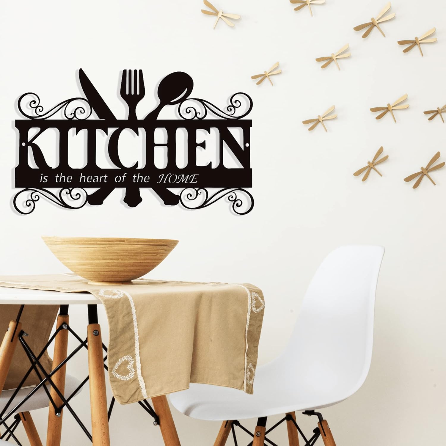 Metal Rustic Kitchen Decor Signs
