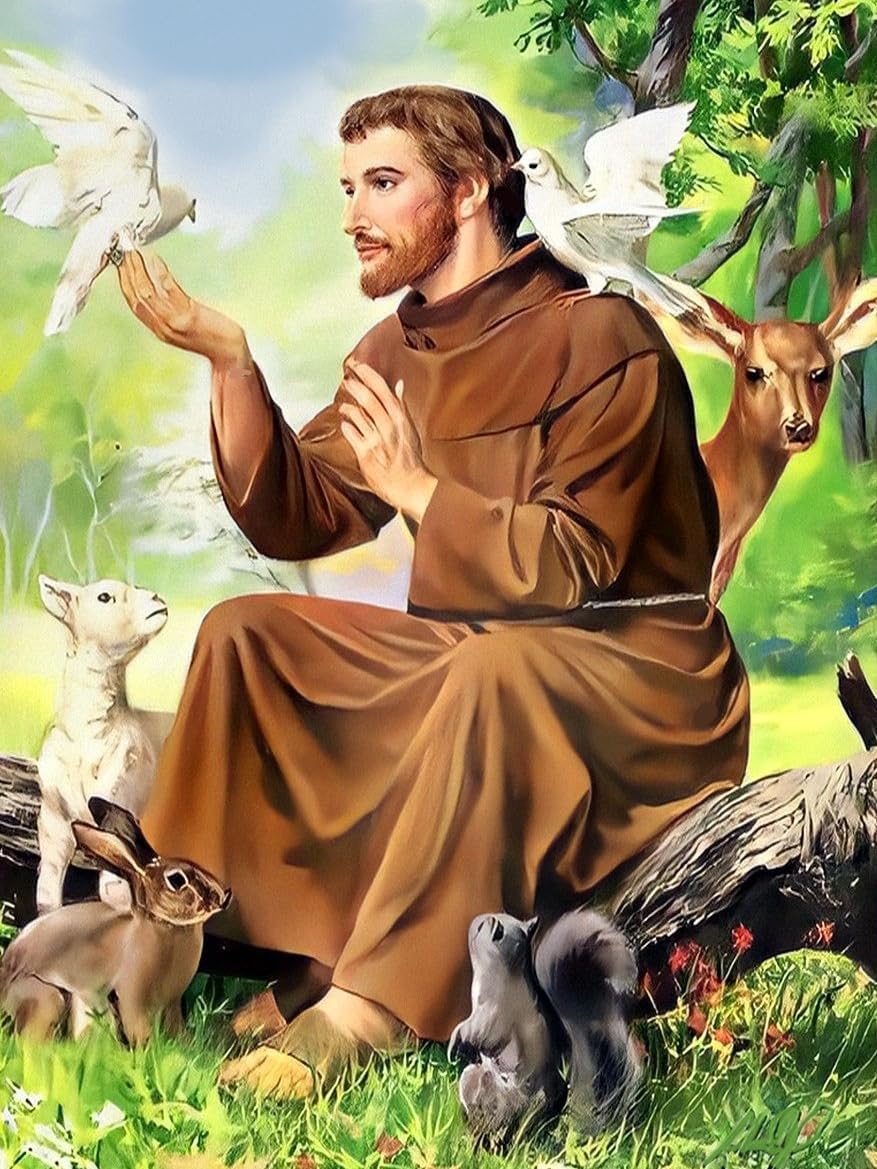HABAKUK Art Frances of Assisi, Saint Frances, Saint Francis of Assisi, San Francesco, icon of st frances