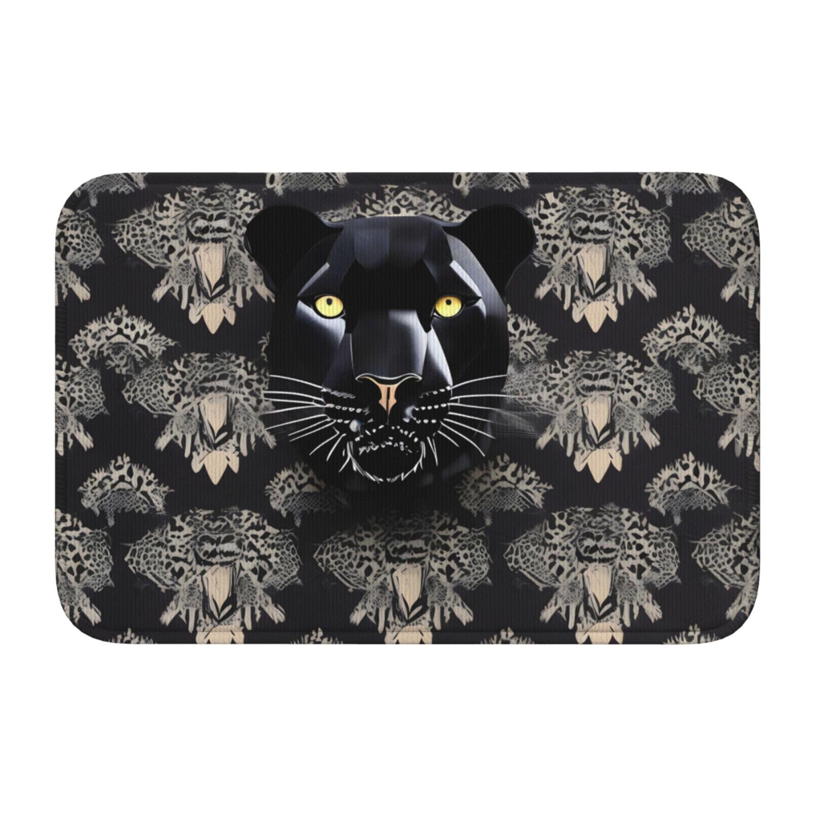Tapis de sol léopard 101x152 cm pour sublimer votre entrée chic