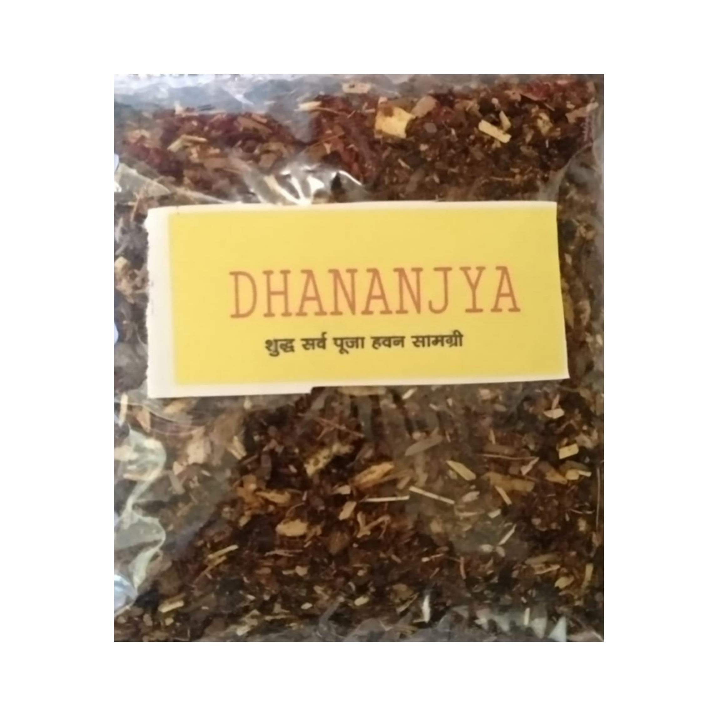 DHANANJYA Natural Hawan Poojan Samigri for Vedic Yagya Pujan Havan Worship Puja Pooja Samagri (400 g)