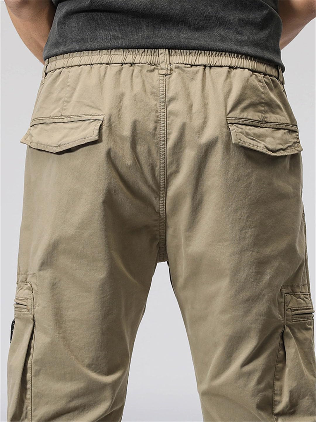 Vogrtcc Pantalones Cargo para Hombre Pantalones Multibolsillos Joggers Pantalones Tácticos Casuales