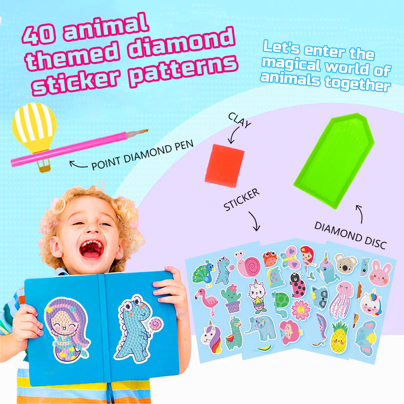 CAYUDEN Diamond Art Stickers - Image 2