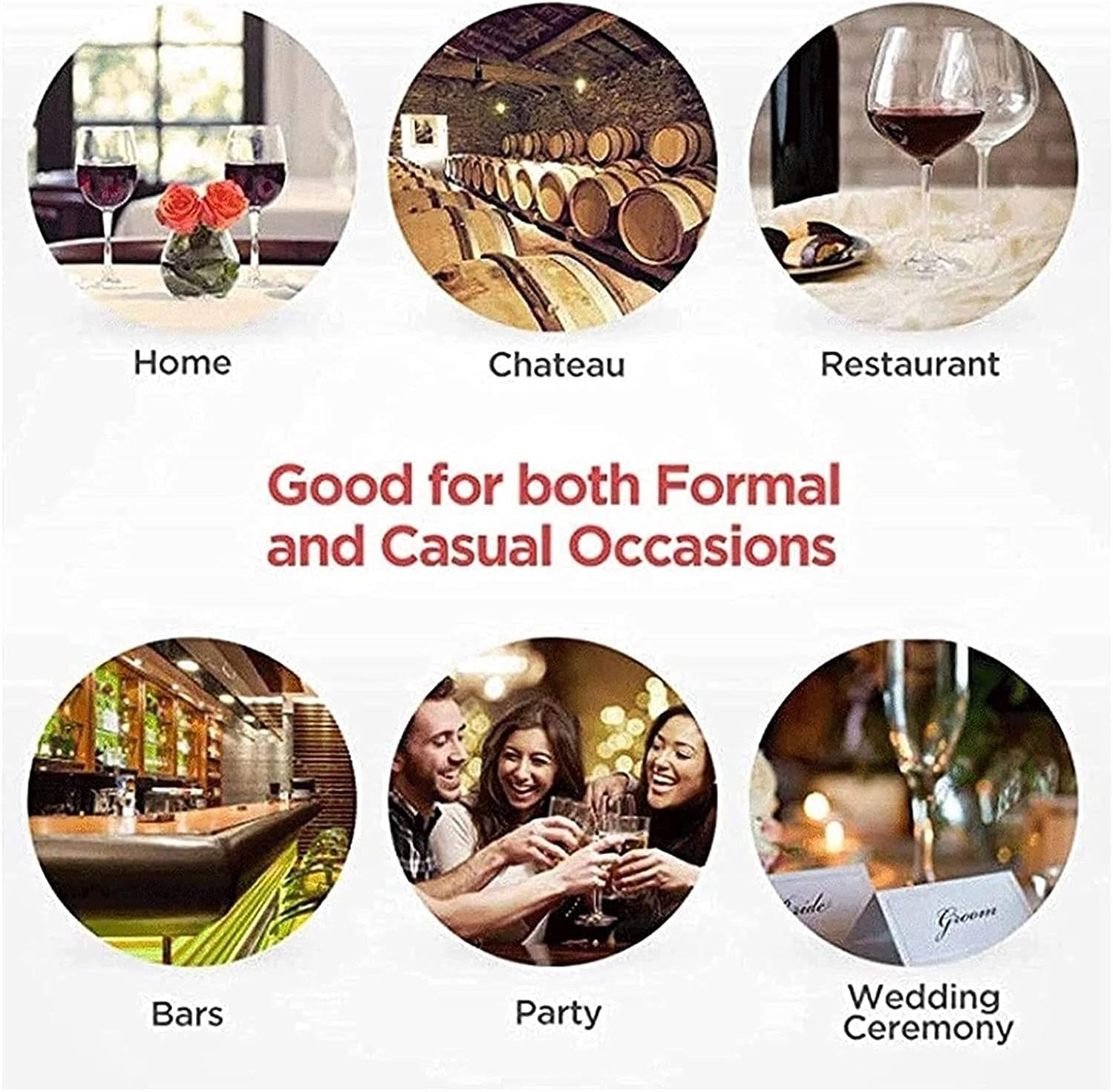 Corkscrew, Multifunctional Wine Beer Bottle Opener, Wine Corkscrew for All Cork Stoppered and Beer Cap Bottles, Used in Kitchen Chateau Restaurant Bars for Wine Enthusiast and Waiters