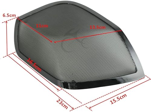 Miniatura 5 de TCMT Parrillas de altavoz con tapa de alforja de 5 x 7 pulgadas para Harley 2014-2024 Touring Electra Road Street Glide CVO Road King Ultra Limited