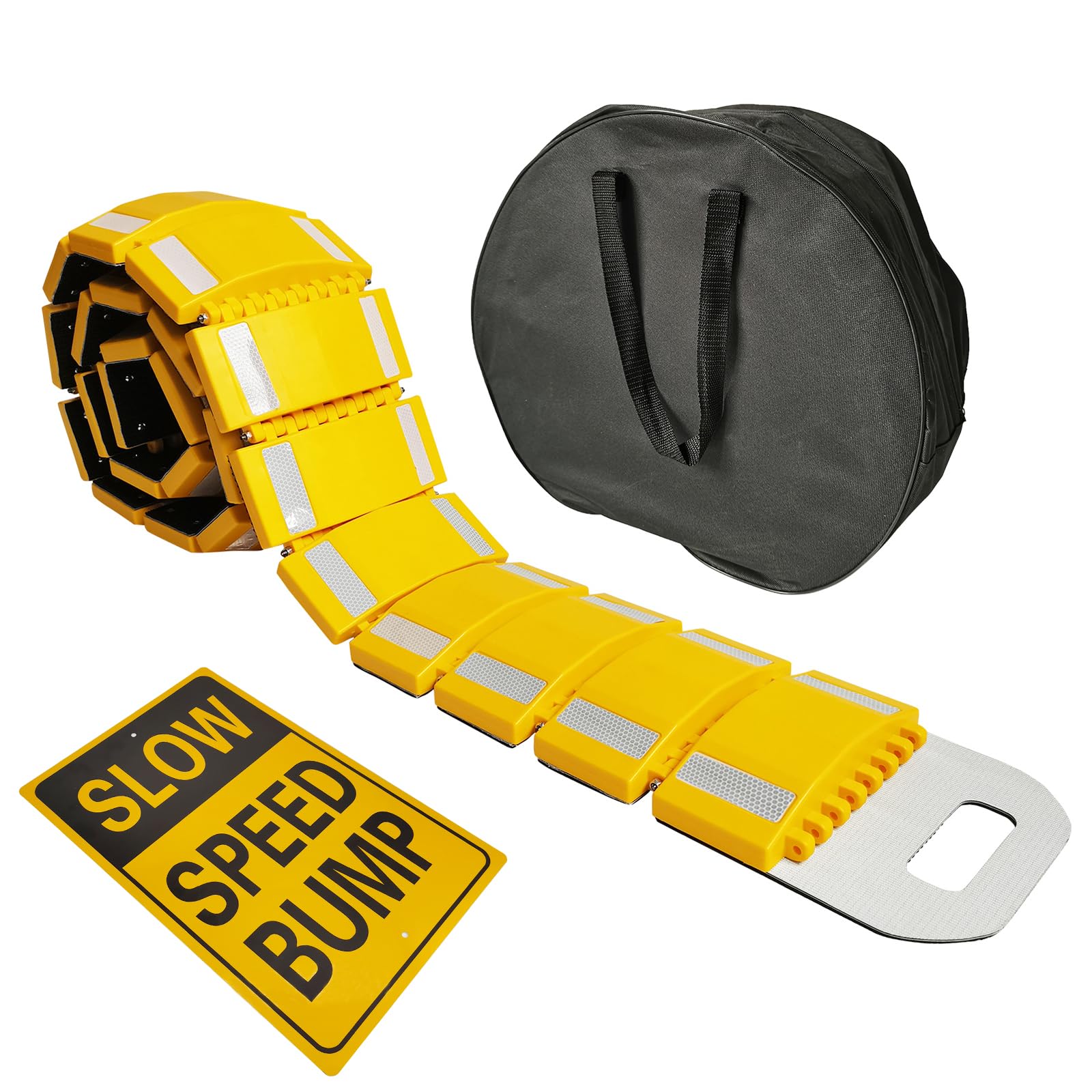 Amazon.com: ZUVELLO 10ft Portable Speed Bump Plastic Humps with