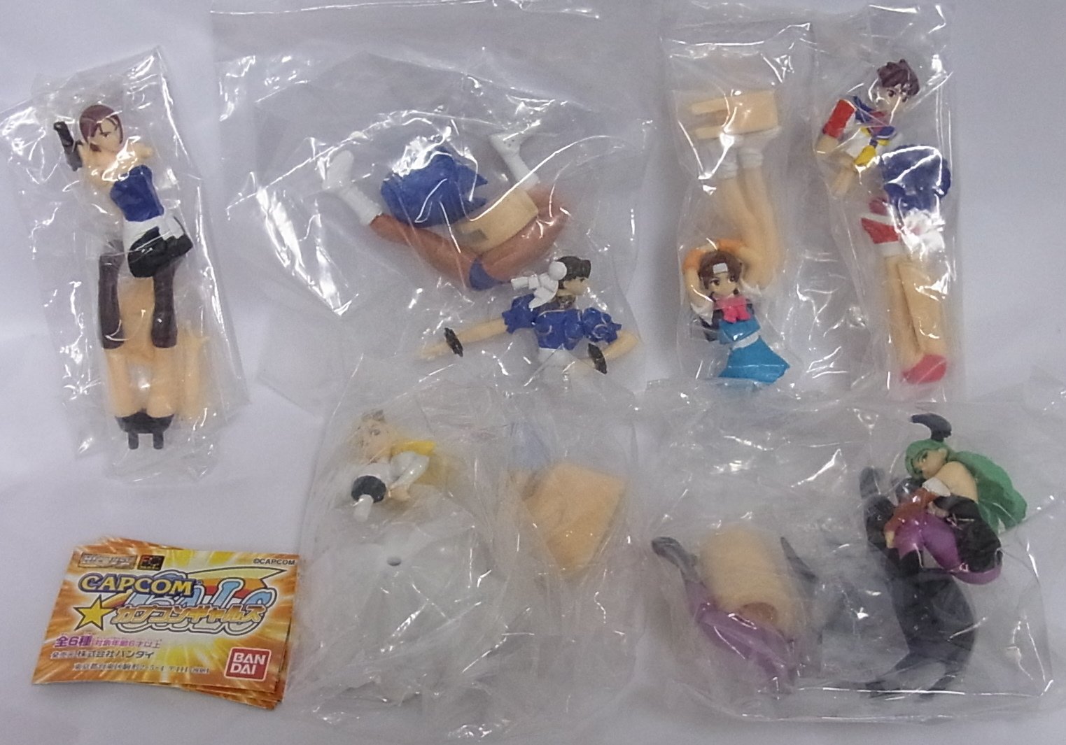 Amazon.com: Gacha HG series Capcom Gals whole set of 6 (Chun-Li