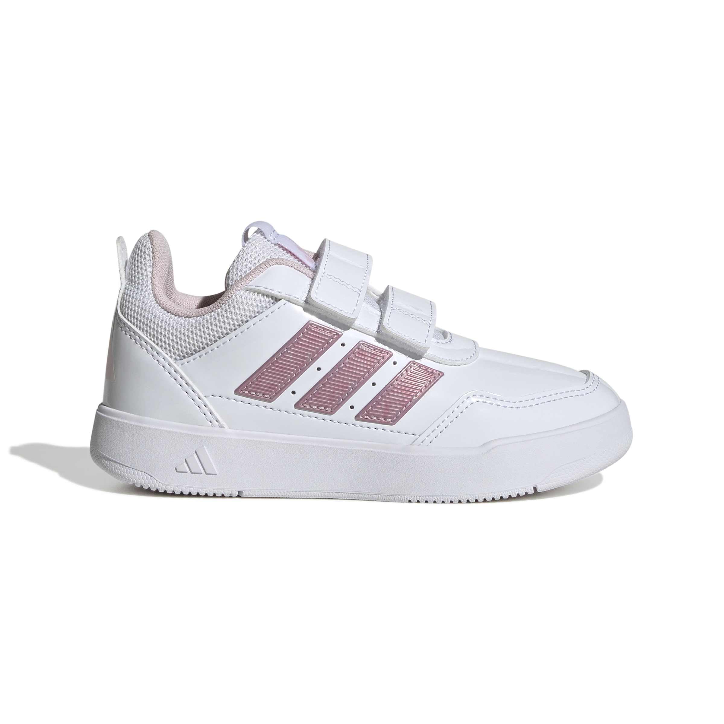 adidas Uniseks - dzieci Tensaur Sport 3.0 Hook And Loop Kids Shoes, ftwr white/clear pink/grey two, 36 2/3 EU