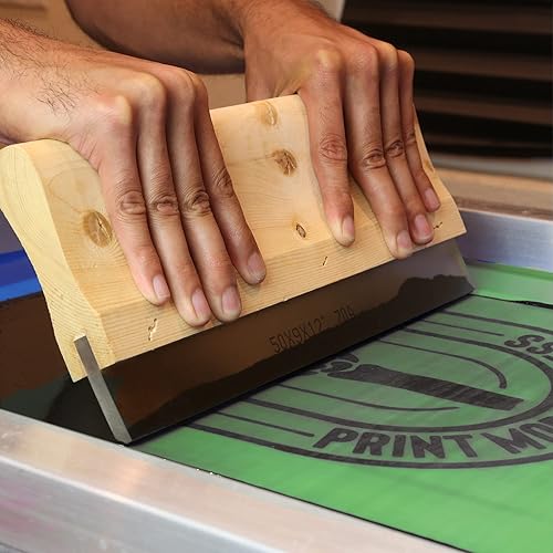 Miniatura 2 de Ecotex L E D - Emulsión de serigrafía verde (pinta, 16 onzas), emulsión fotográfica presensibilizada para serigrafías de seda, textiles y tela, para