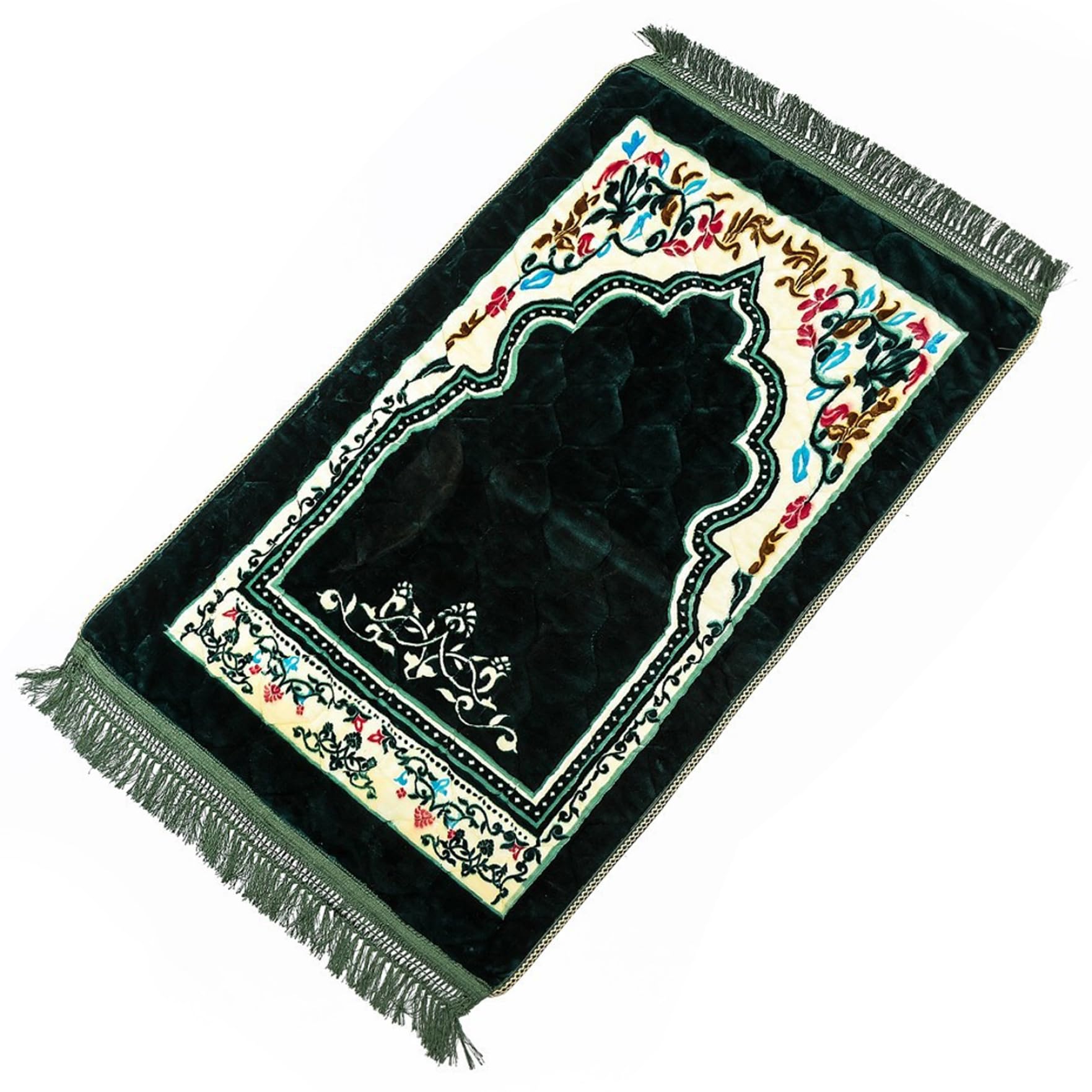 Tapis de prière islamique d'une douceur exceptionnelle et grand format