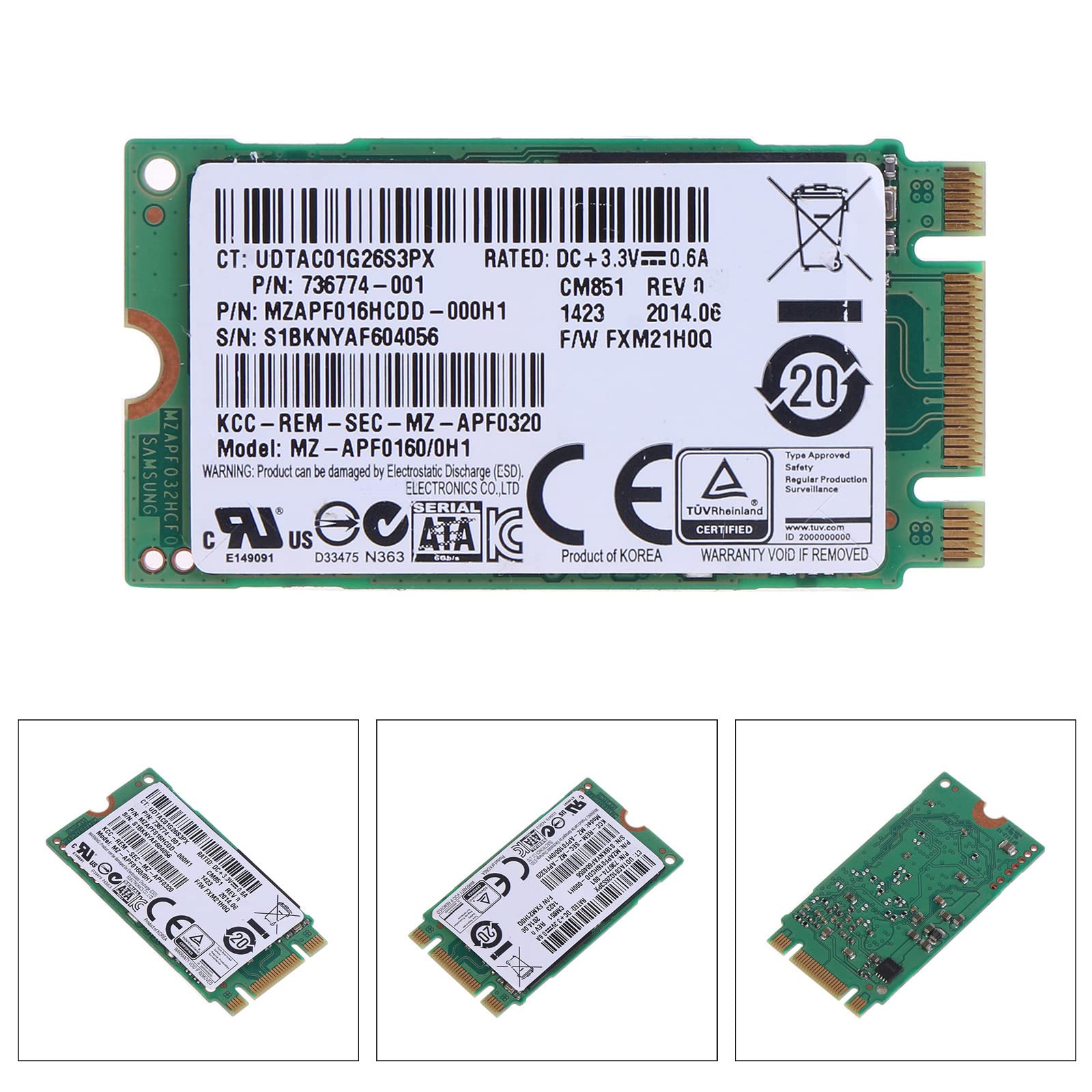Amazon.com: DGFJY M.2 2242 SSD 16GB M2 Internal Drive HDD Hard