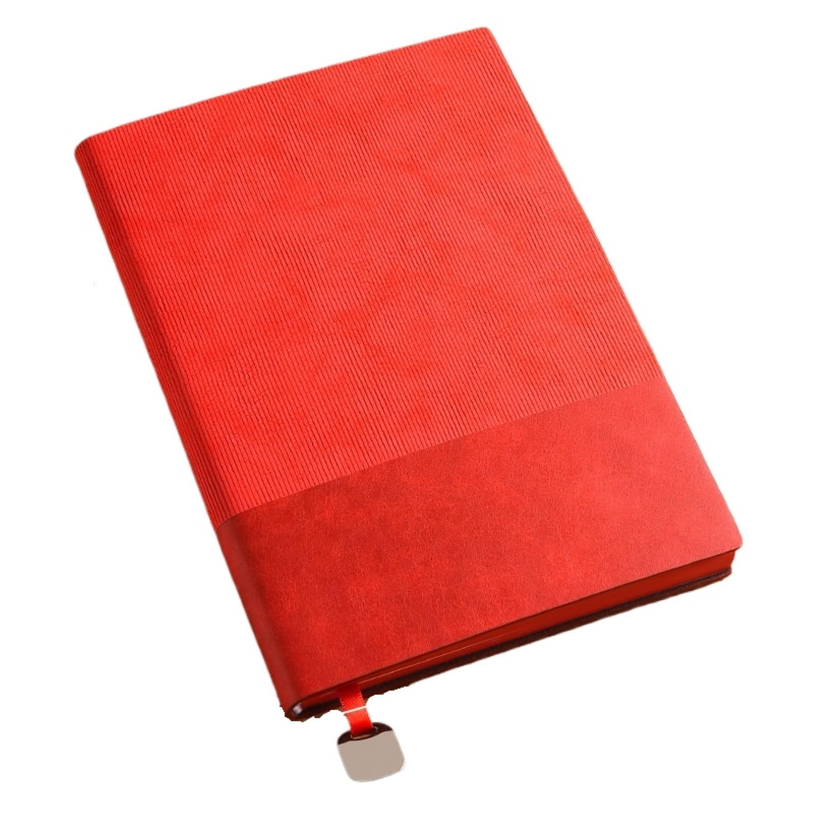 Cahier Bloc-Notes Cahier A5 À Papier Épais for Comptes Rendus De Réunions, Journal Travail Et D'études Matériel de Dessin(Rot)