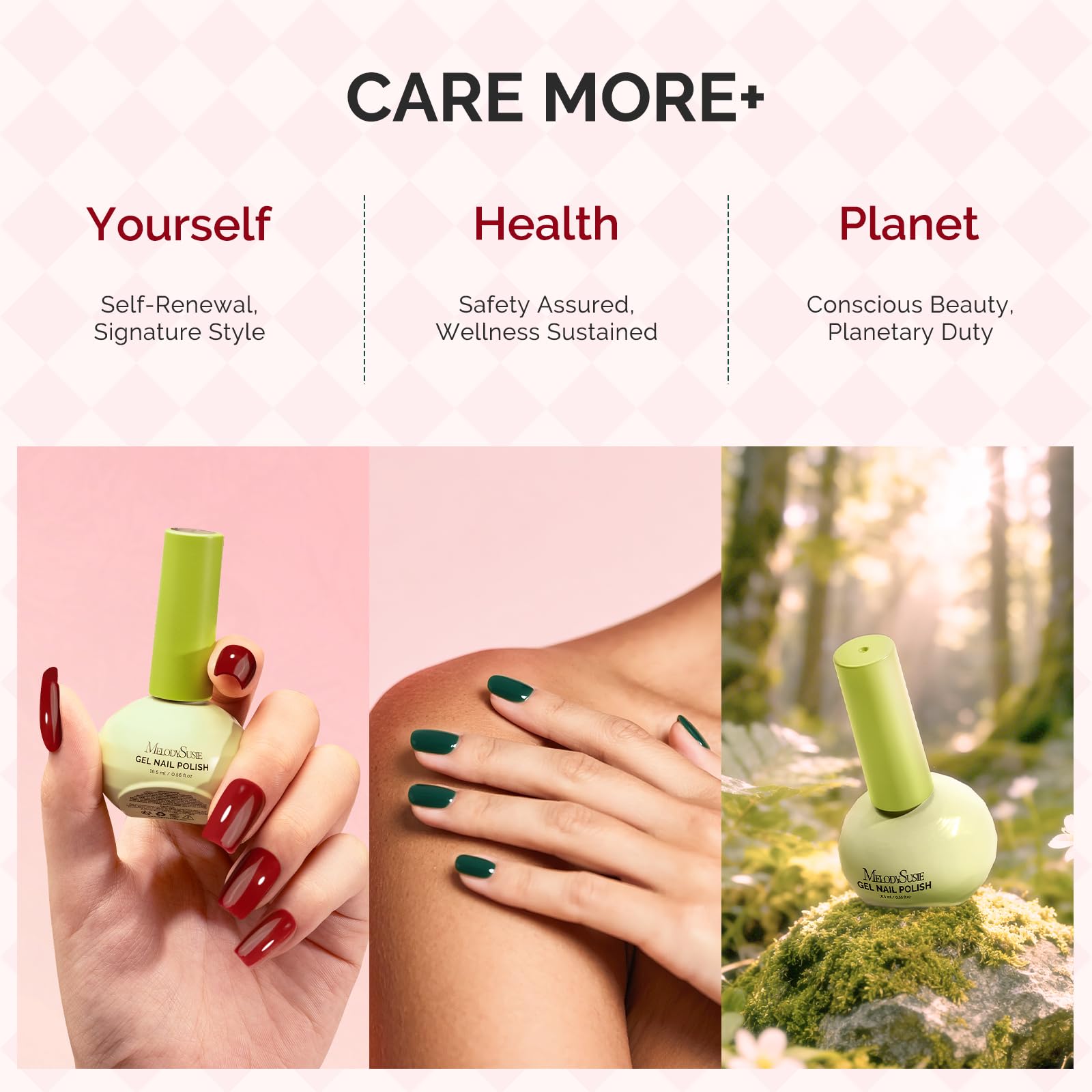 MelodySusie HEMA-Free Plant-Based Gel Nail Polish