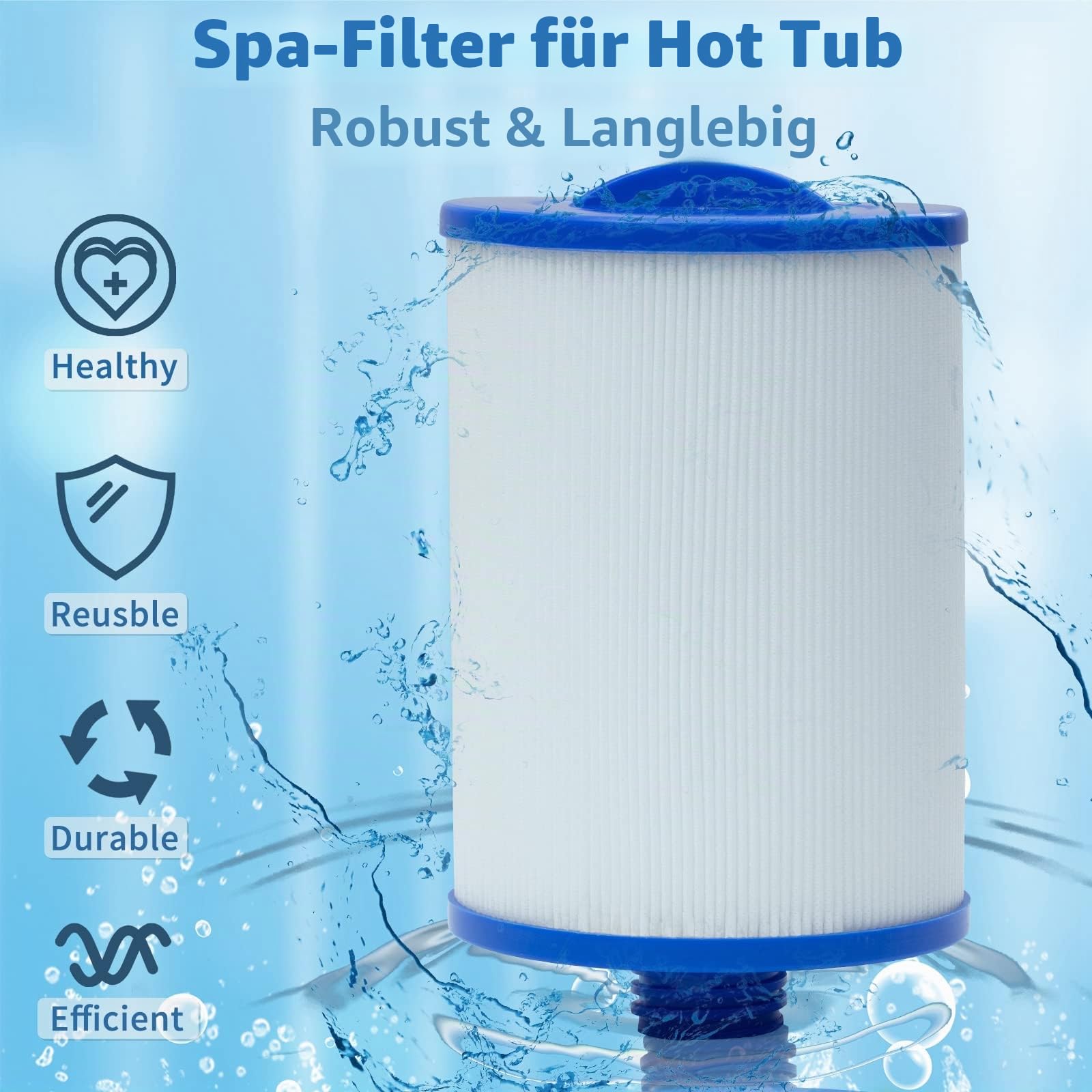 Spa-Filter für Whirlpoal, Pww50-Filter für Whirlpoal-Filter