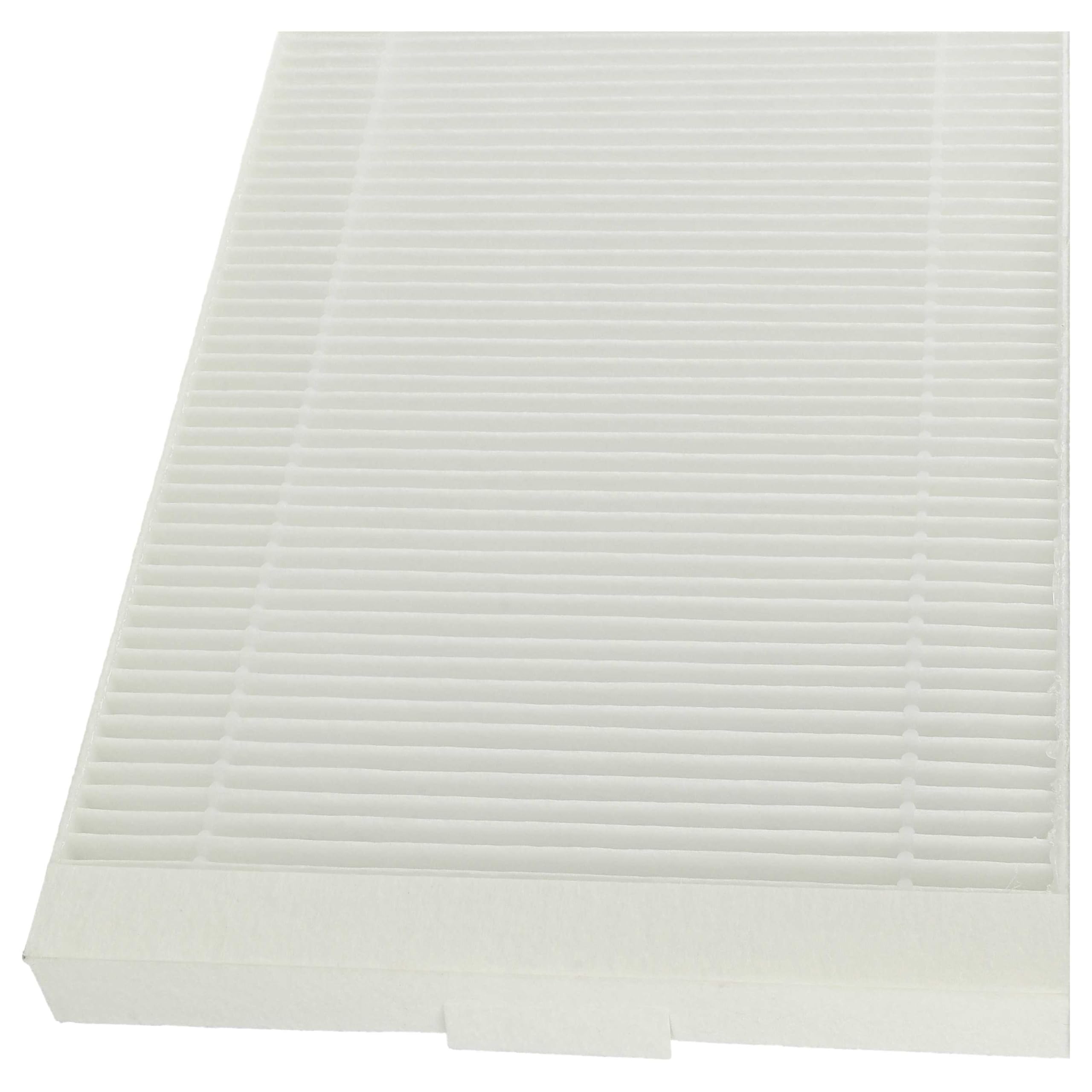 vhbw 4x Pollenfilter kompatibel mit Tecalor THZ, 504, 404, 304 Lüftungsgerät - Luftfilter F7 Weiß