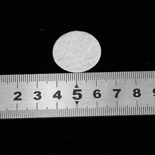 Miniatura 4 de Accesorios - 100 filtros redondos de algodón para máquina de eliminación de puntos negros, filtros de vacío facial de repuesto (0.984 in)