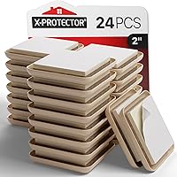 Vista 14 de X-Protector Deslizadores de Muebles para Alfombras y Juego de Herramientas Elevadoras de Muebles - 4 PIEZAS Deslizadores de 3 1/2" para Muebles