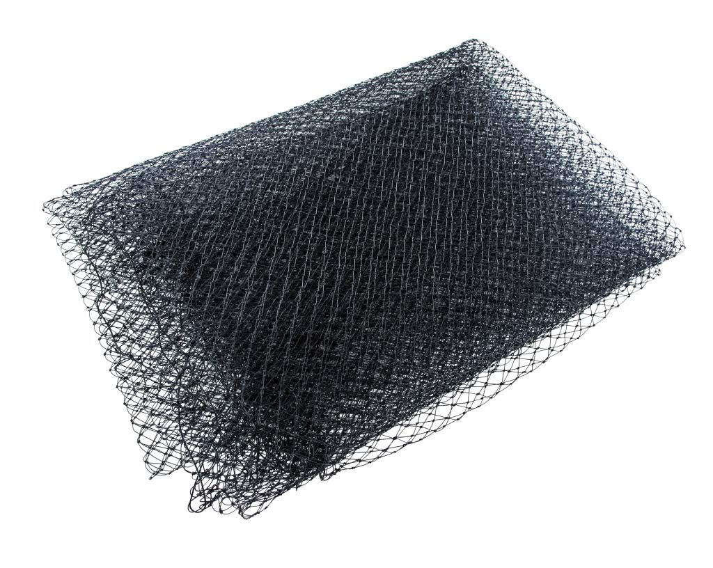 Senknetz Monofil/Ersatznetz für Senken/Größe: 1x1 m, Farbe: Schwarz