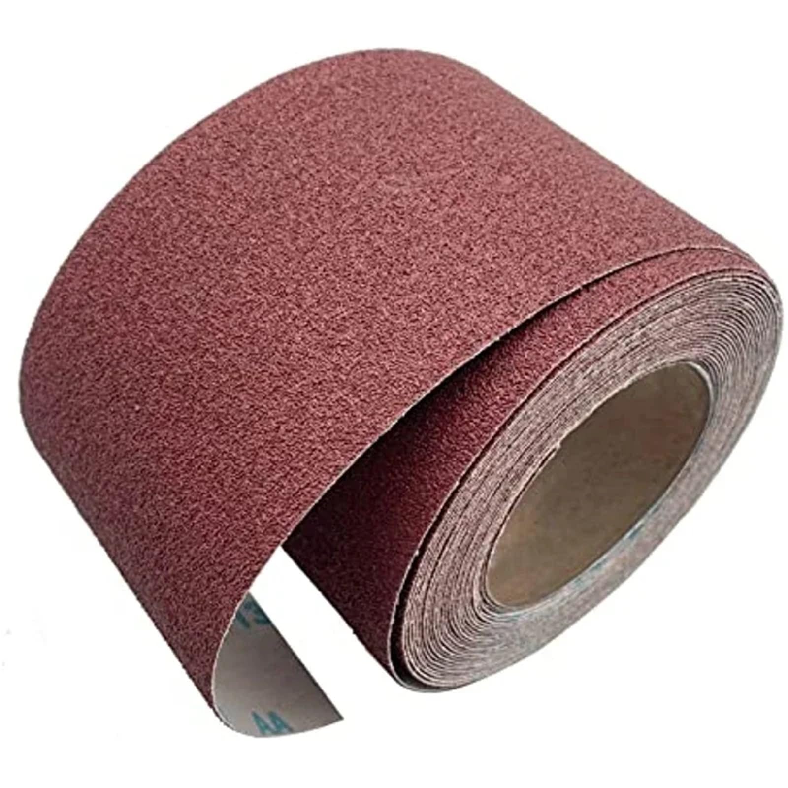 Pasy szlifierskie, Taśma szlifierska 60-600 ziaren 10 m długości 115 mm do stolarki metalowo-szklanej(80 Grit)