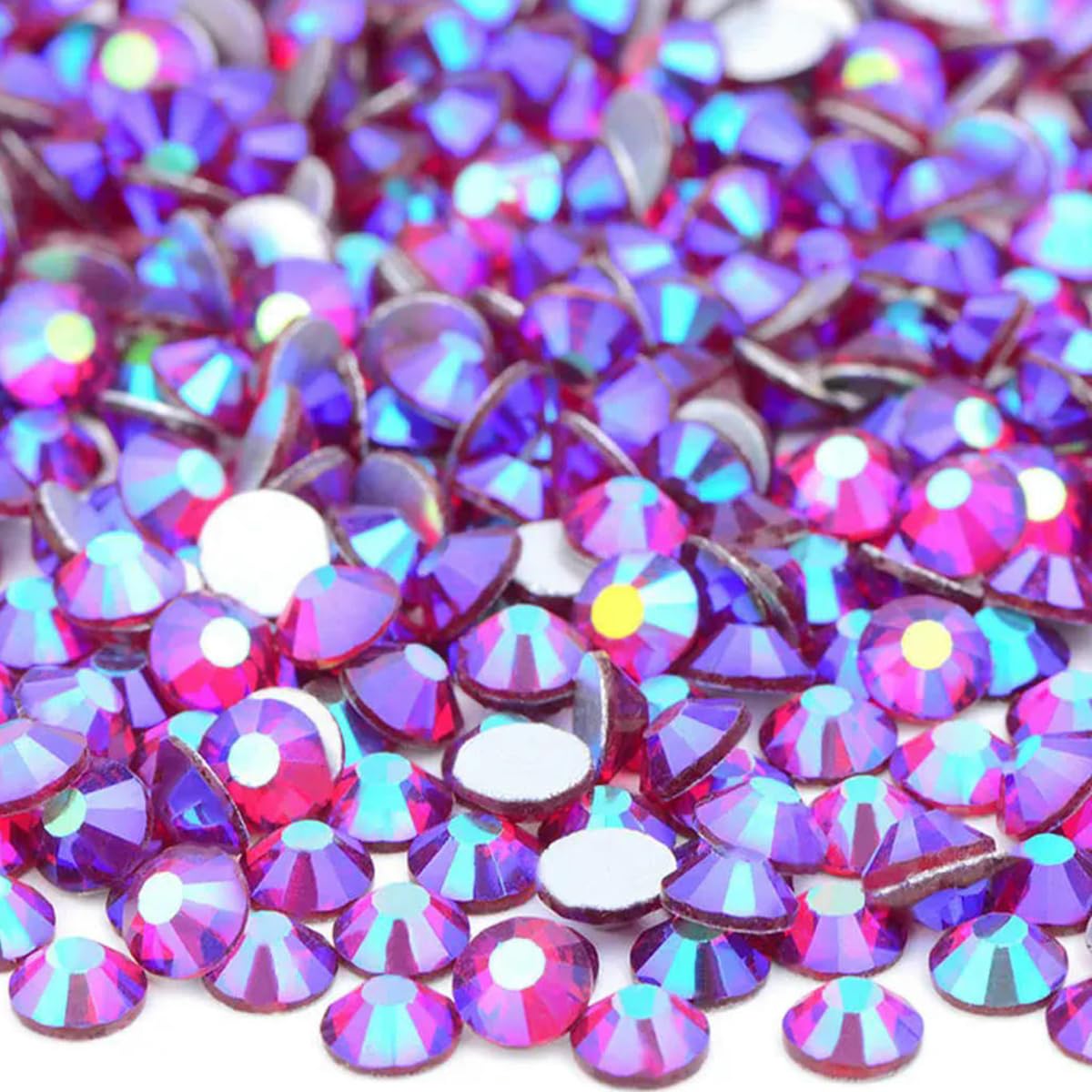 CIVIOOH SS6 SS8 SS10 SS12 SS16 SS20 SS30 Flatback Glass Rhinestones Clear Crystal AB Nail Strass Non-Hotfix Stone DIY Crafts