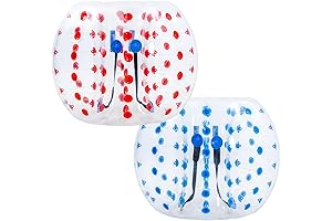 2PCS Inflatable Bumper Balls, 5Ft Human Hamster Ball, Zorb Ball for Adults...
