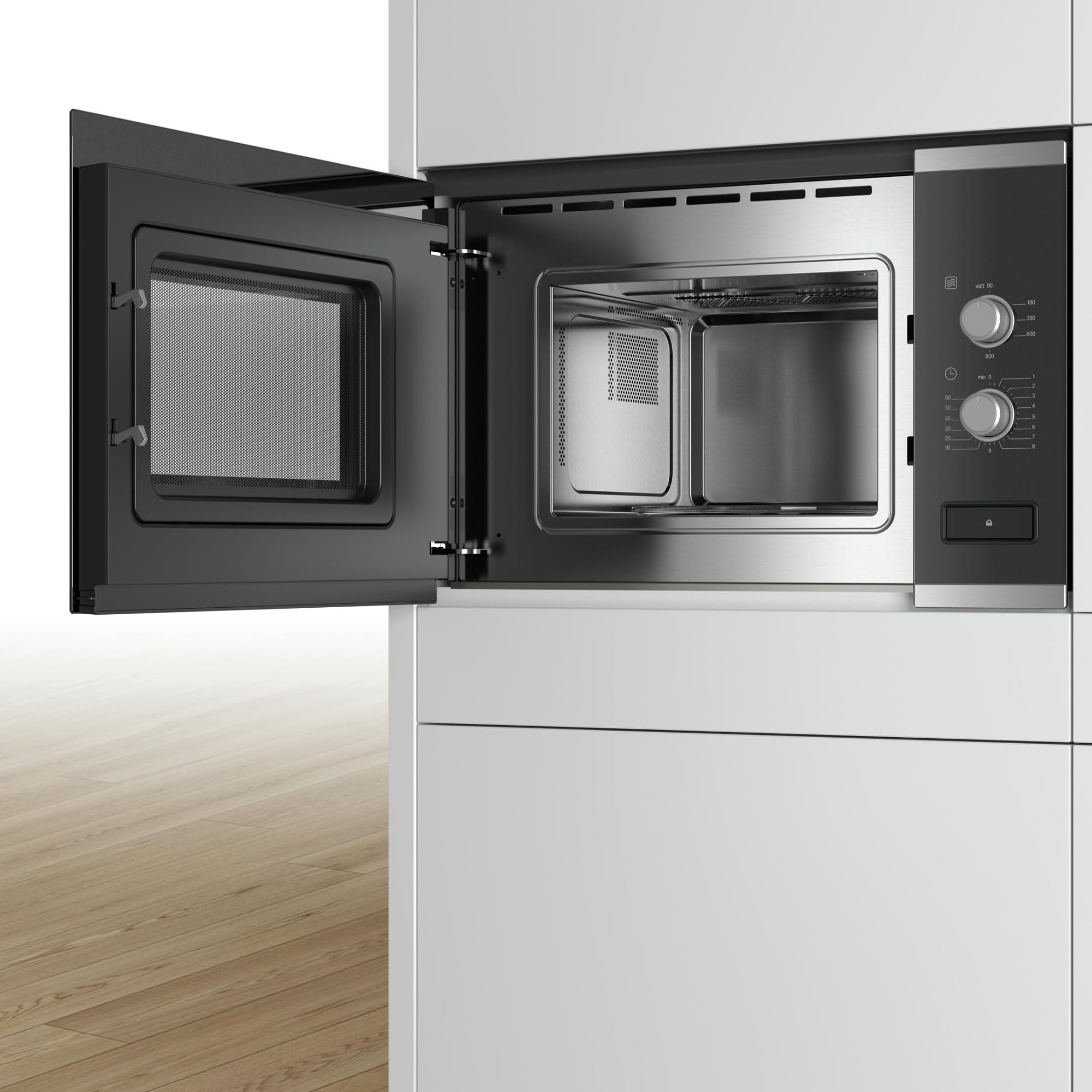 Bosch BFL520MS0 Microondas, Negro