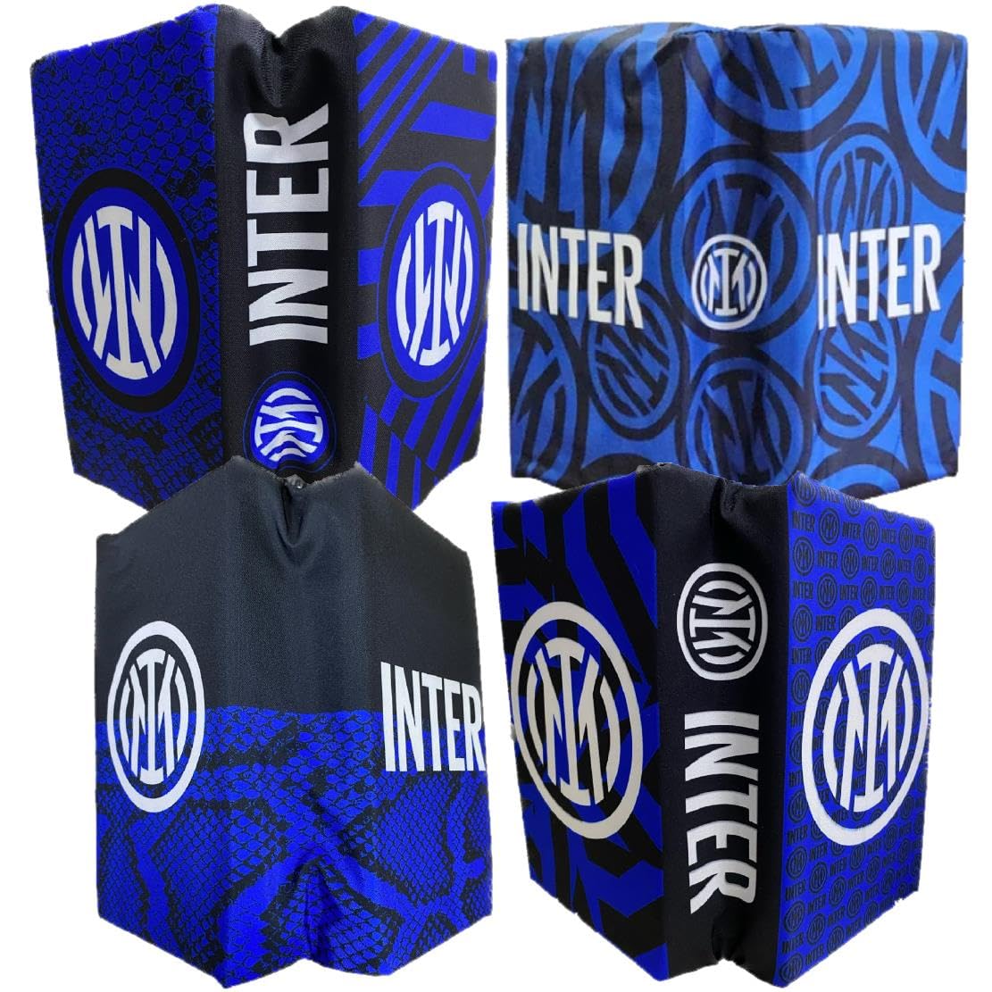 Cuscino Da Stadio Calcio Inter 25x16x7 Cm FC Internazionale