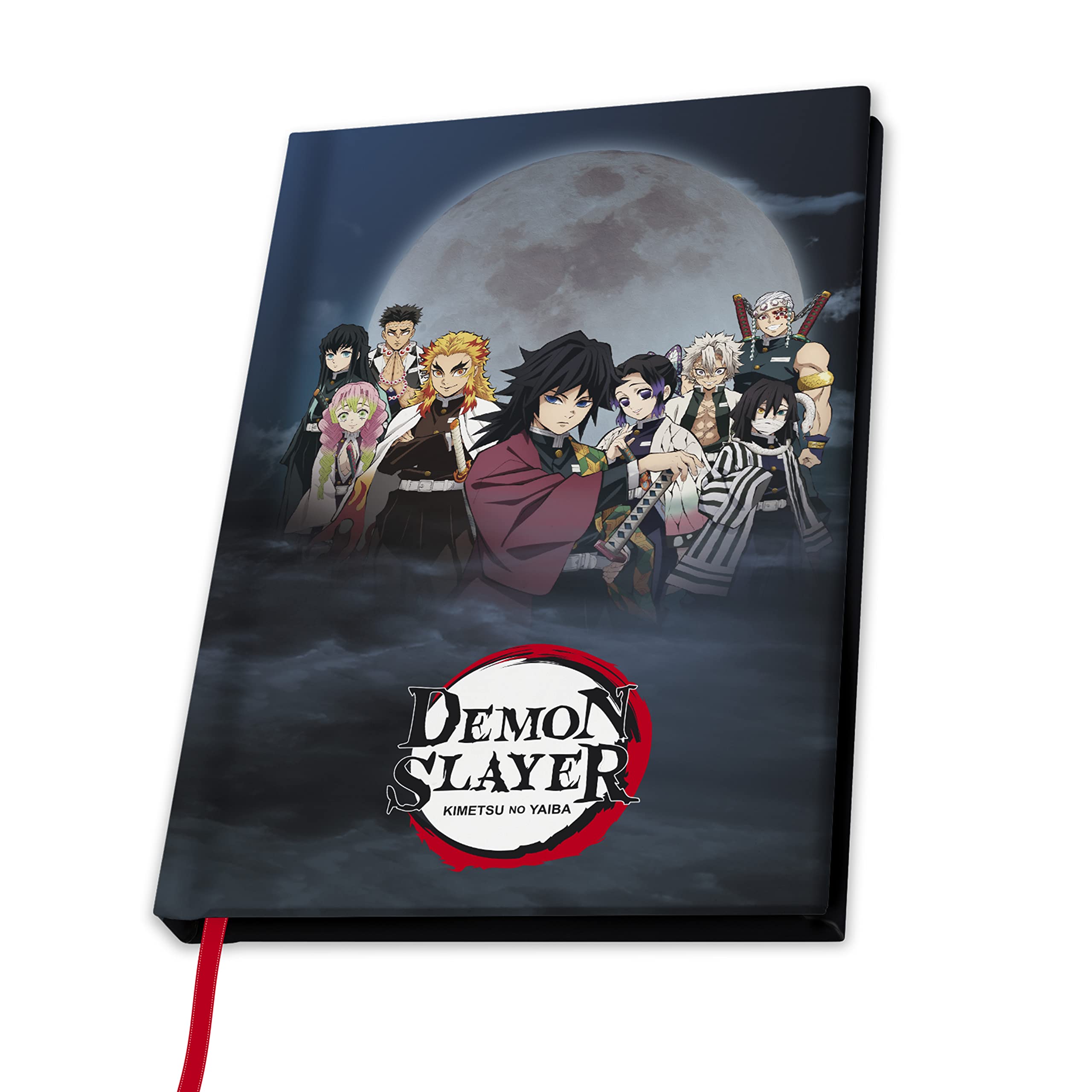 ABYstyleAbystyle Demon Slayer Pillars Notebook, A5 Size