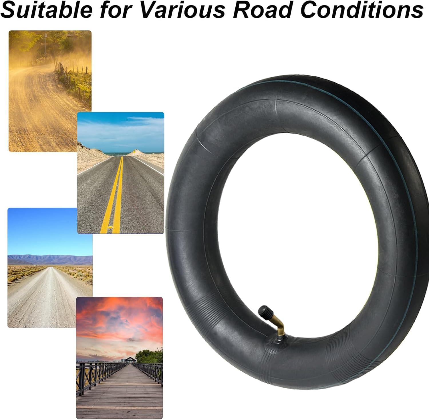 3.50x10 Inner Tubes 2 Pack 10 Inch Scooter Tubes, 3.50-10 Replacement Rubber Inner Tubes for Scooter Moped Pit Dirt Bike Motorcycle Tricycles XR50 XR50R XR70 CRF50 CT70 EZ90
