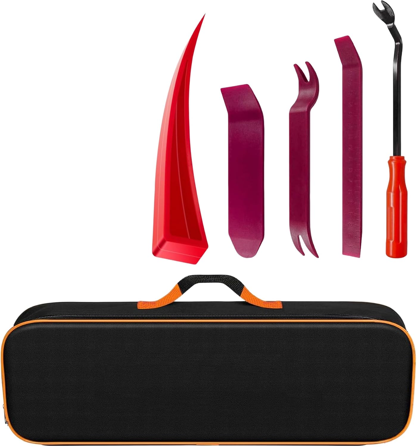 Automotive Repair Kit，Auto Trim Removal Tool Kit, Car Repair Tools，- Interior Door Panel Clip Fastener Removal Set for Vehicle Dash Radio Audio Installer