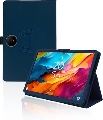 for TCL NXTPAPER 14 Tablet 14.3" Case Folding Stand Protective Cover with Pencil Holder and Wrist Strap,Full Protection, Premium PU, Scratch Resistant for TCL NXTPAPER 14 2024Dark Blue