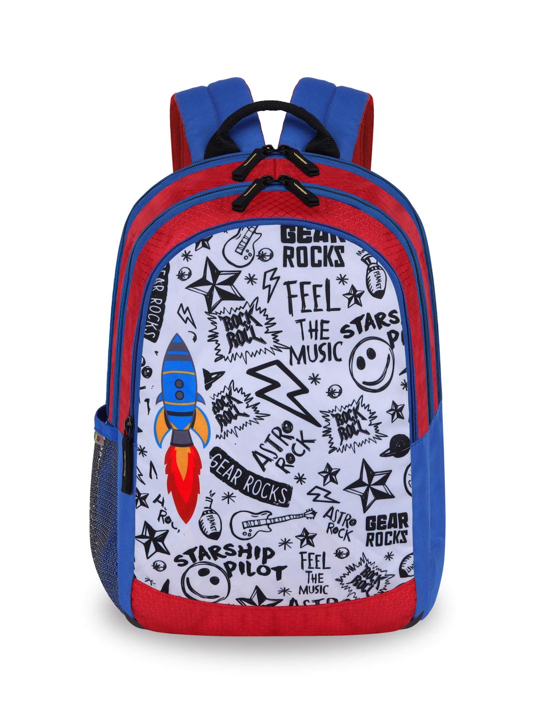 gear Astro Rock Kids 15 Inch 15 Ltrs Multicolor School Standard Backpack (Kbpastorck015)-picture-25