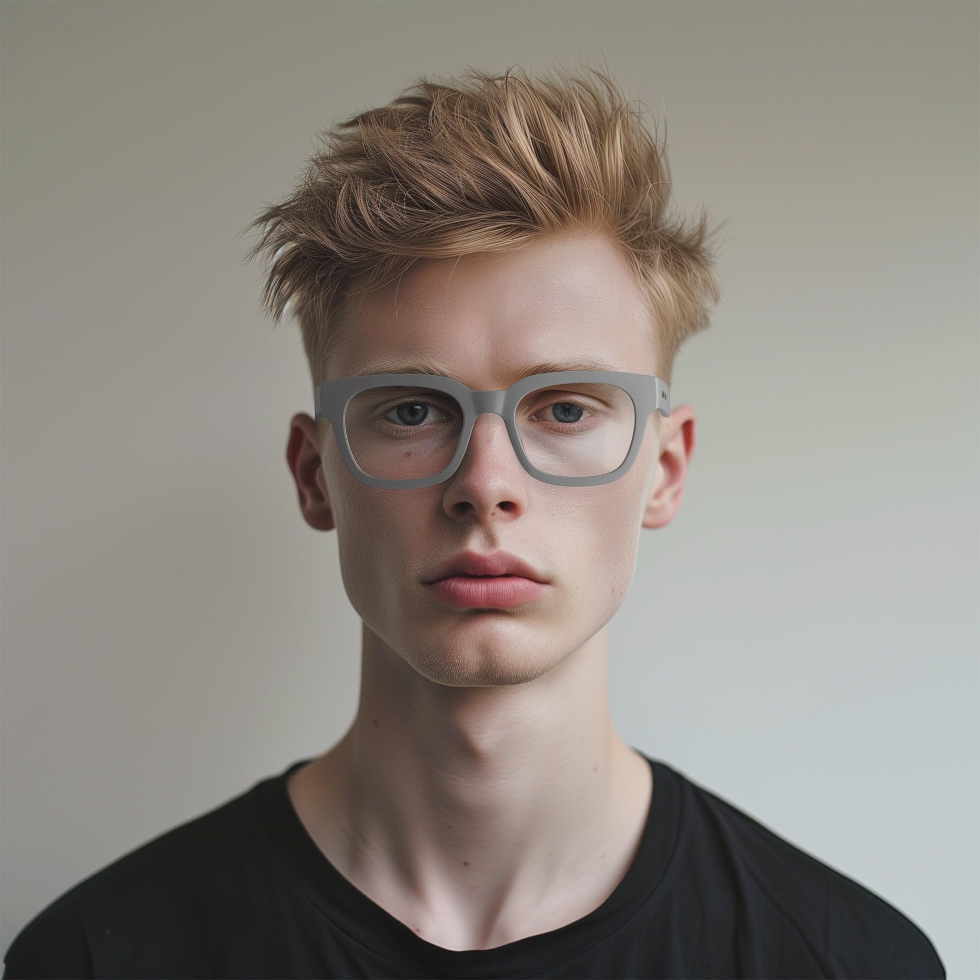 LONDON MOLE® Tricky reading glasses, Matt Grey, 140 millimeters - Image 2