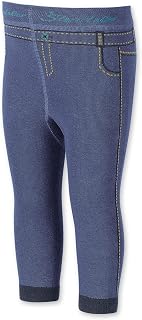 Sterntaler - Boys legging patterned without feet, blue - 8761601b