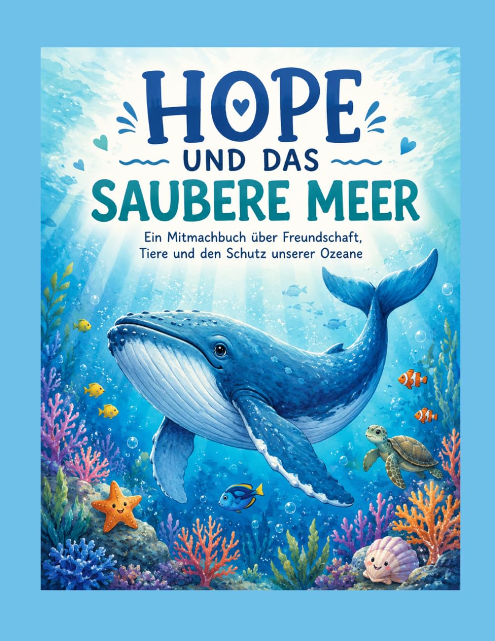 Hope und das saubere Meer: Ein Mitmachbuch über Freundschaft, Tiere und den Schutz unserer Ozeane