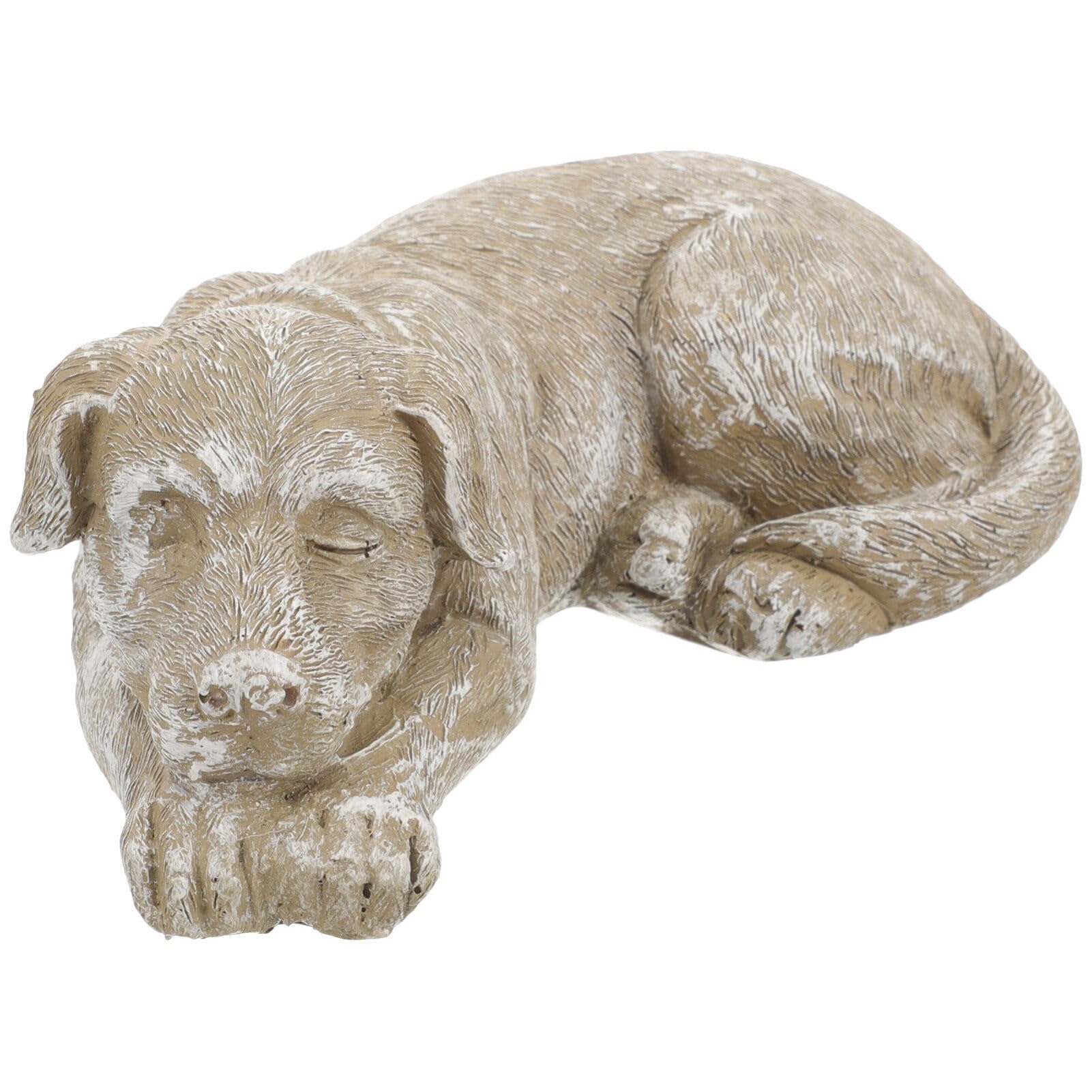 ifundom Estatua conmemorativa del perro lápida para dormir lápidas para mascotas fallecidas piedra conmemorativa para perros para regalos para conmemorar mascotas y regalos para perder