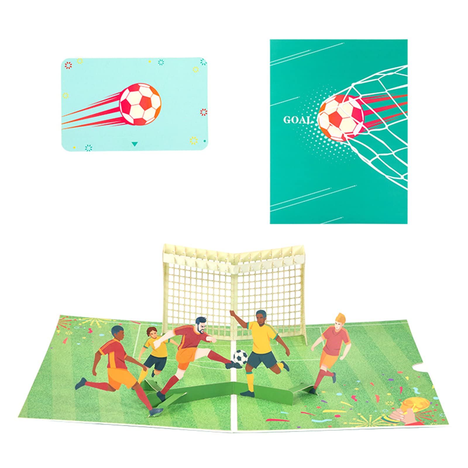 Yhplxyuus 33D for Football Greeting Card Kit Festival Invitation Greeting Memorial Cards for Valentine ’ s Day Mother ' s Day G Card Kit