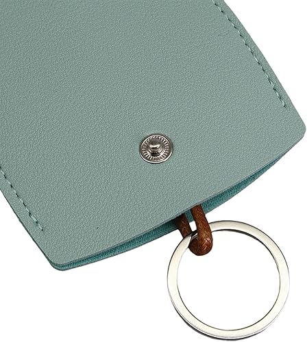Miniatura 5 de Estuche para llave de coche, Bolsa de llaves extraíble, Bolso de llavero lindo portátil, Carteras de cuero PU con estilo creativo