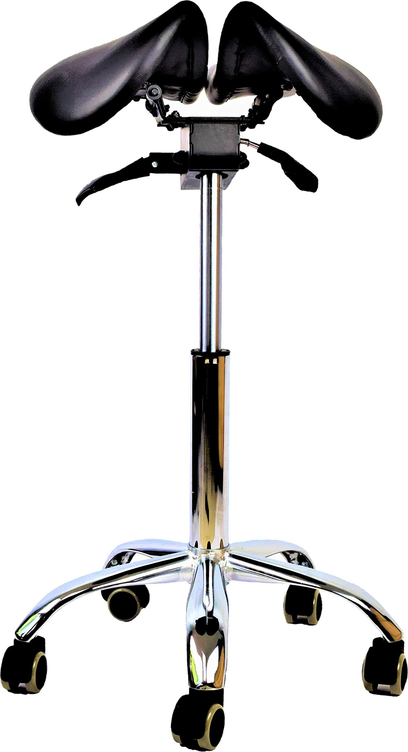 Saddle Style Split SEAT Ergonomic Saddle Stool