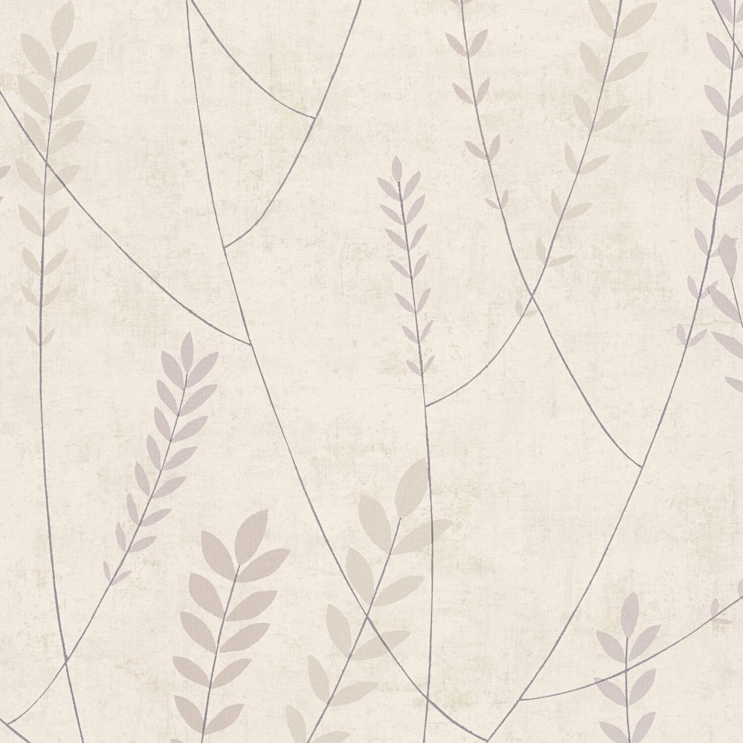 Papier peint intissé gris et blanc-crème Profhome 791464-GU l'élégance murale