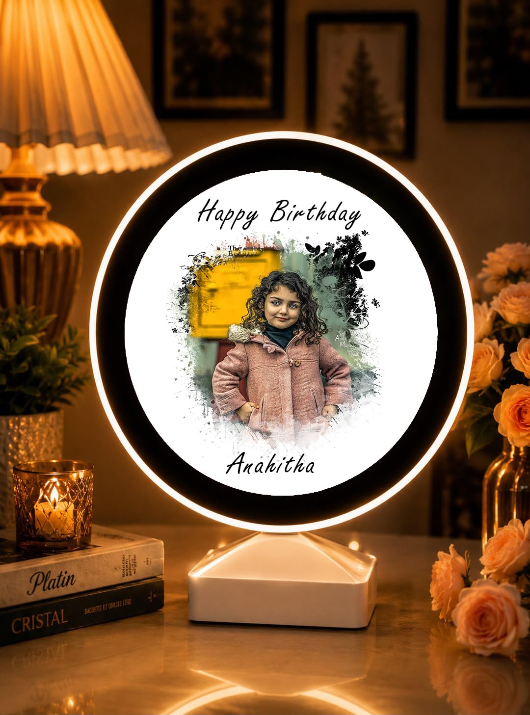 Personalized Magic Mirror Photo Frame - Custom Gift -15 Personalized Magic Mirror Photo Frame - Custom Gift -15