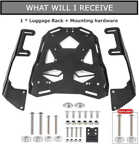 Miniatura 6 de PSLER Portaequipajes de motocicleta para CB500X CB500F CB500R CB400X CB500 Accesorios Portador trasero para CB500