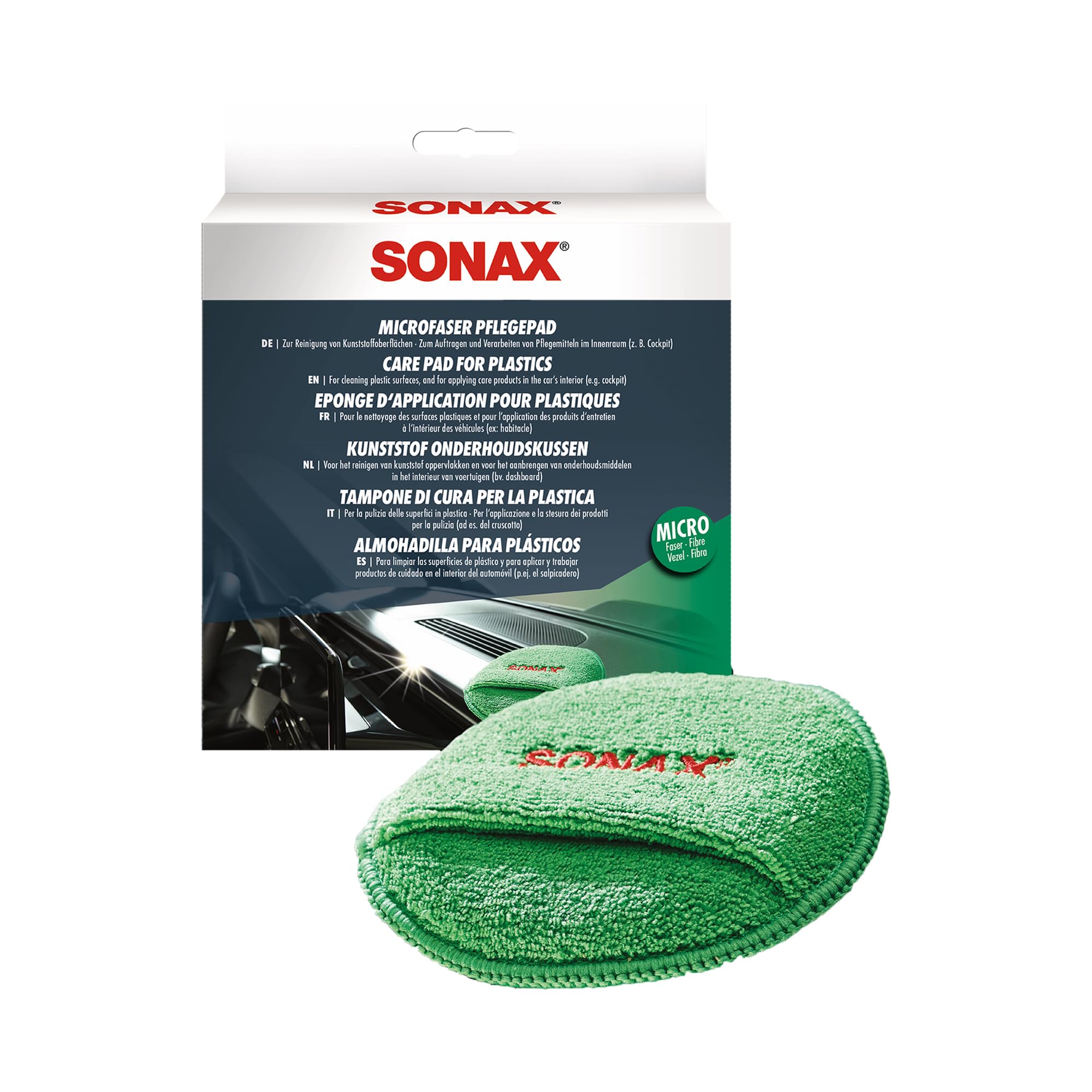 SONAX Care Pad for Plastics